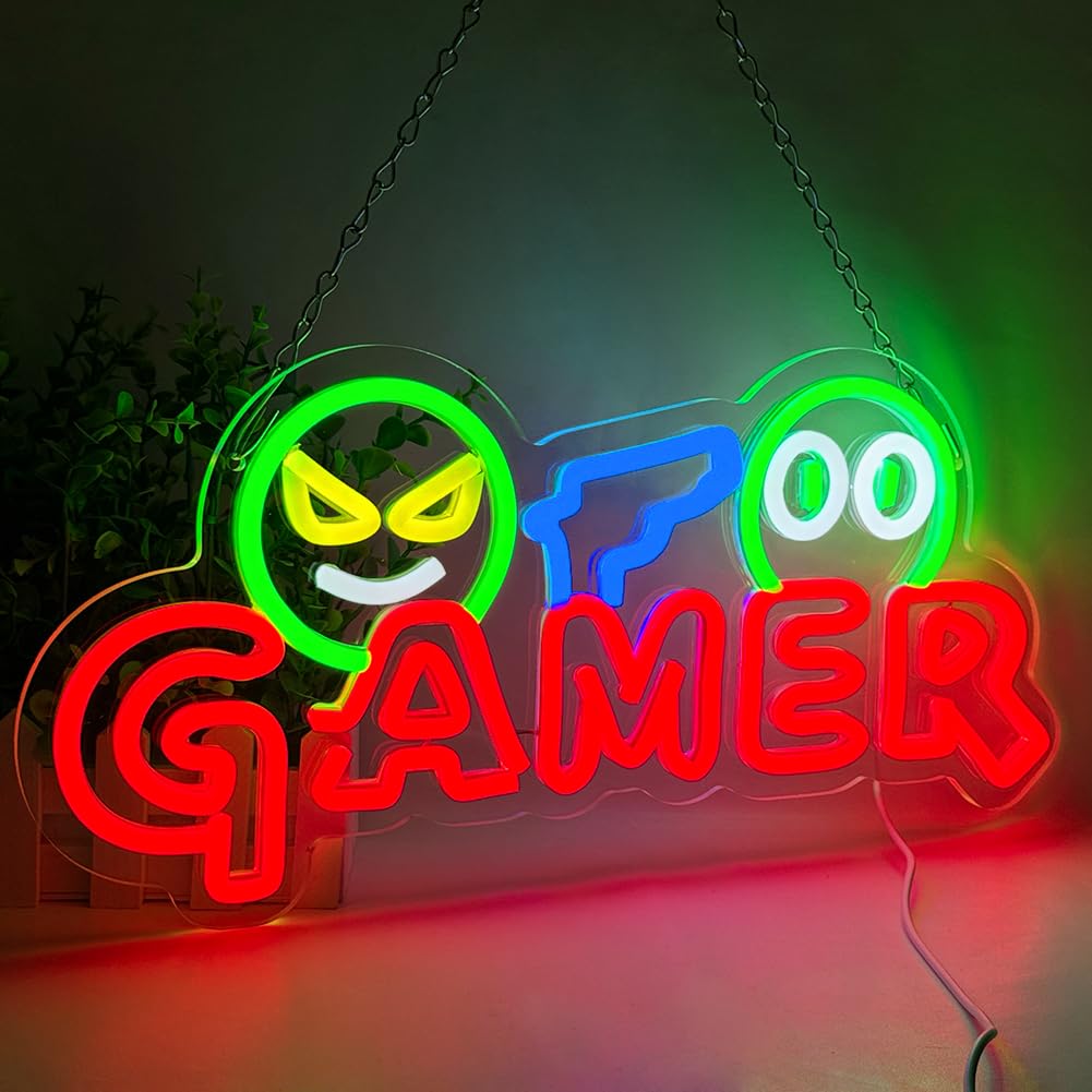 Gamer Neon-Schild LED-Wandleuc – Lighting Decoration For Wedding Bewertung und Preis