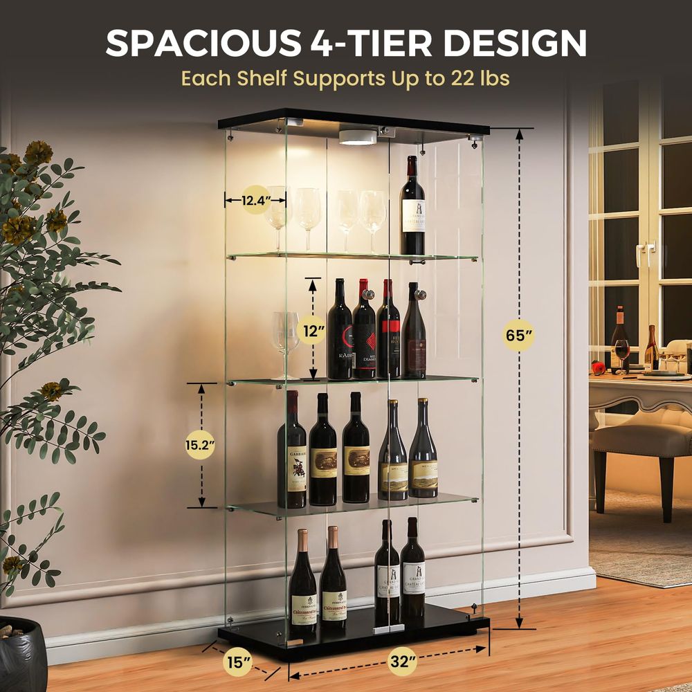 Vitrine mit LED-Beleuchtung un – Lighting & Home Decor Studio Bewertung und Preis