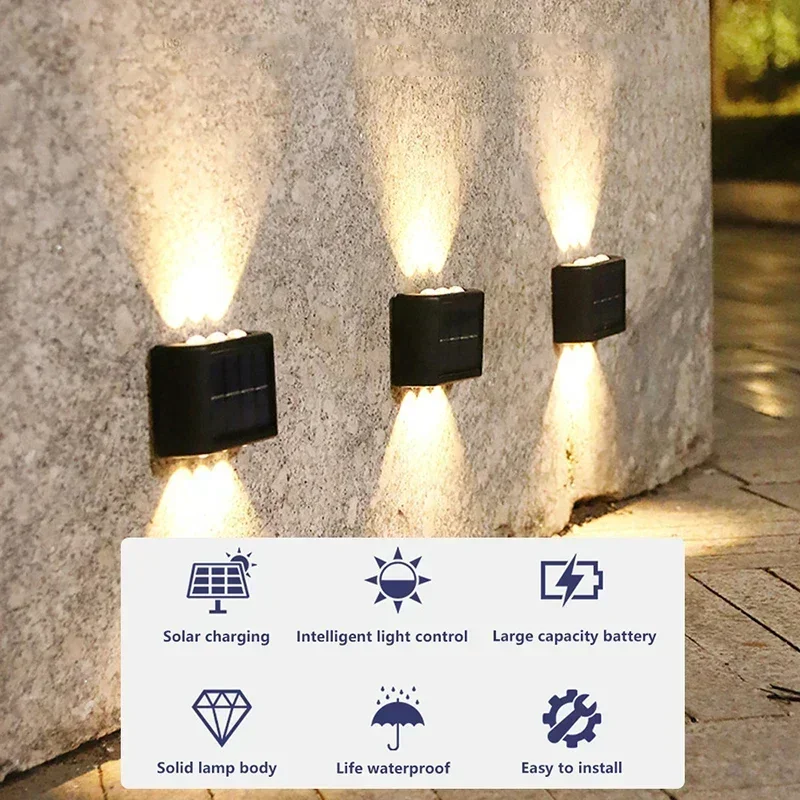 LED Solarleuchte für Außen, Wa – Garden Lighting Decor Bewertung und Preis