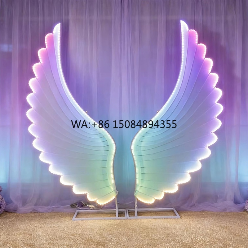 Leuchtende Engelsflügel Lichtr – Lighting Decoration For Wedding Bewertung und Preis