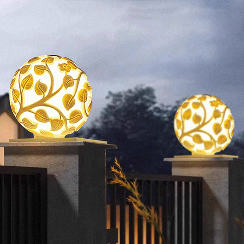 Säulenleuchten für den Außenbe – Garden Lighting Decor Bewertung und Preis