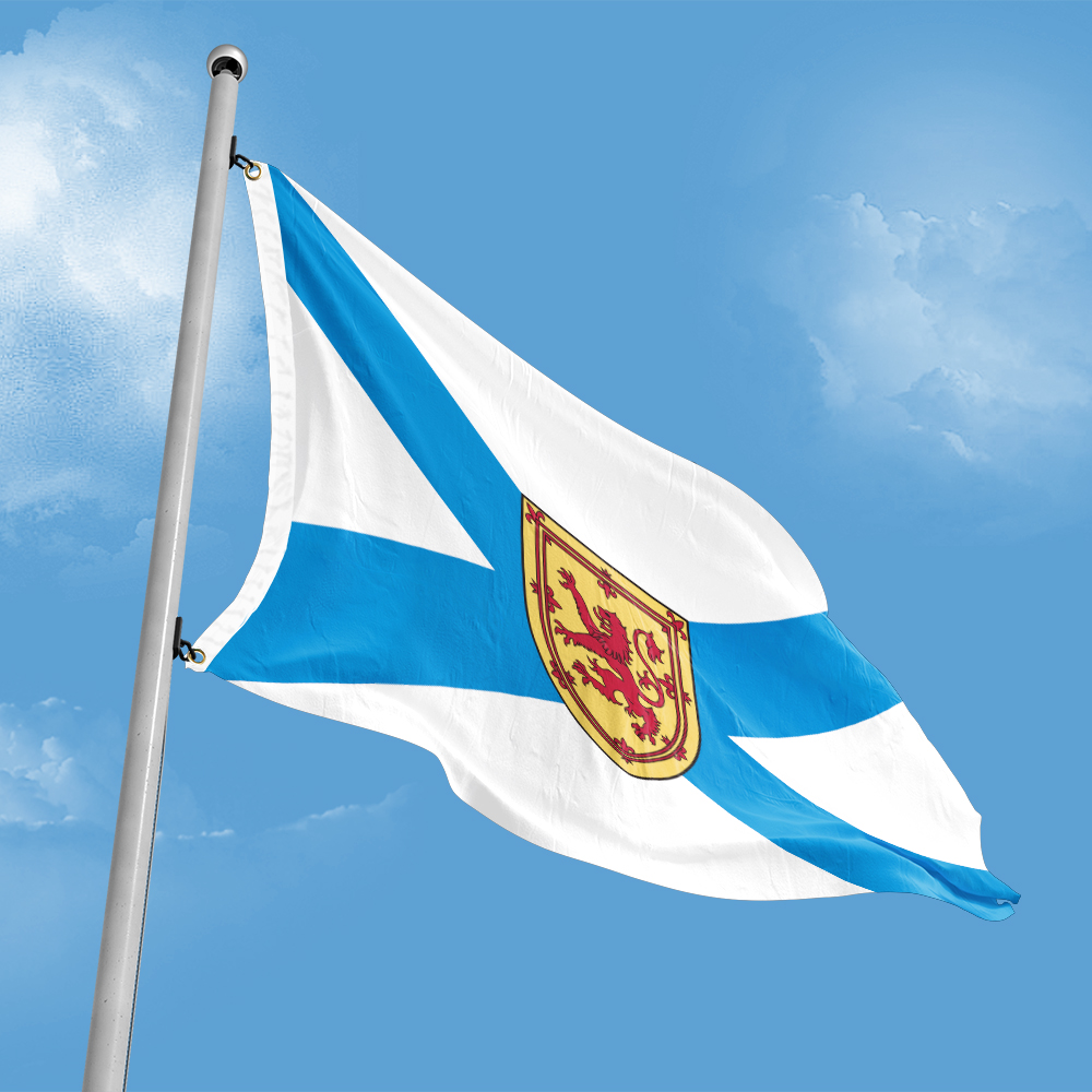 Kanada Flagge von Nova Scotia  – Nova Decor & Lighting Vase Glass Brun 26Cm Bewertung und Preis
