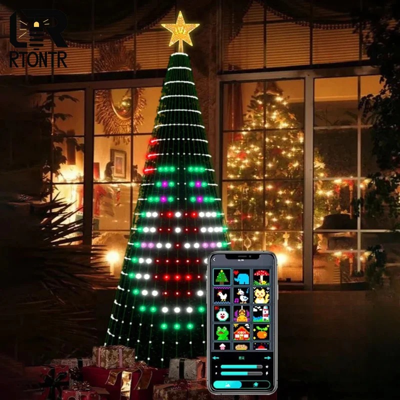Weihnachtsstern-Baumbeleuchtun – Home Decor Lighting Tree Bewertung und Preis