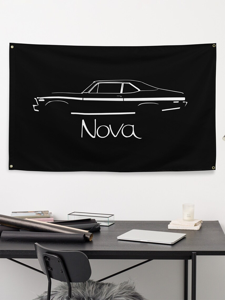 1972 Nova Black Silhouette Ame – Nova Decor & Lighting Vase Glass Brun 26Cm Bewertung und Preis