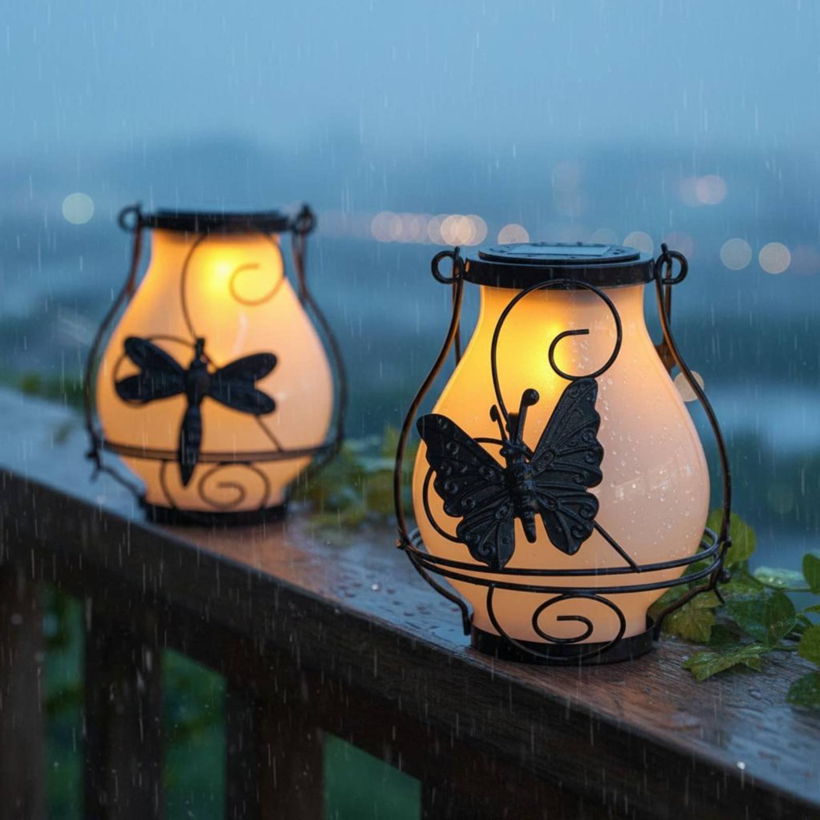 Solar-Schmetterlingslaterne, w – Garden Lighting Decor Bewertung und Preis