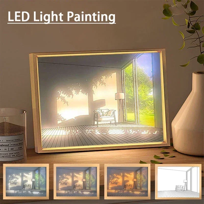 Dekorative LED-Lichtmalerei, U – Lighting Room Decor Photo Bewertung und Preis