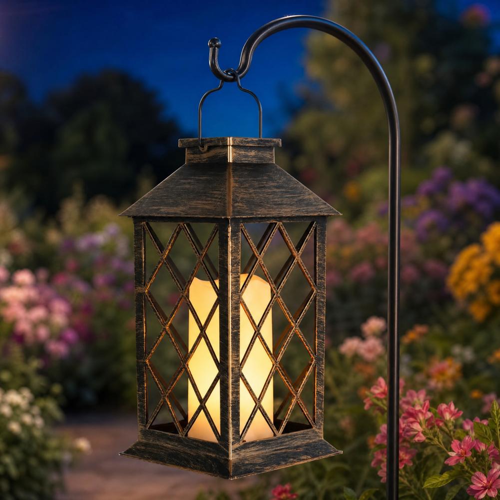 Retro-Solarlaterne, Solar-Kerz – Garden Lighting Decor Bewertung und Preis