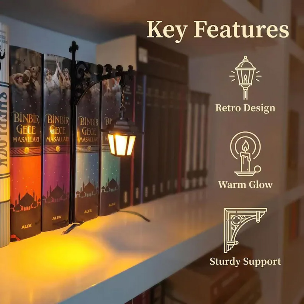 Bibliothekslaterne, dekorative – Lighting Decor Bewertung und Preis