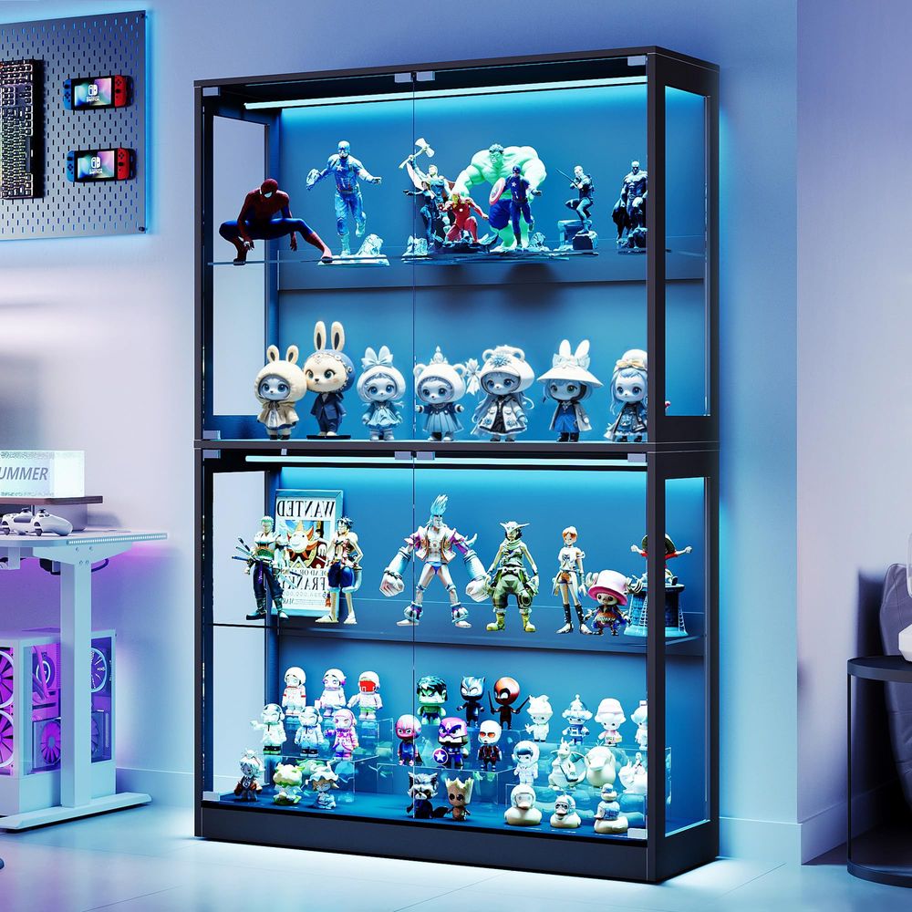 Schrank mit LED-Lichtleisten,  – Lighting & Home Decor Studio Bewertung und Preis