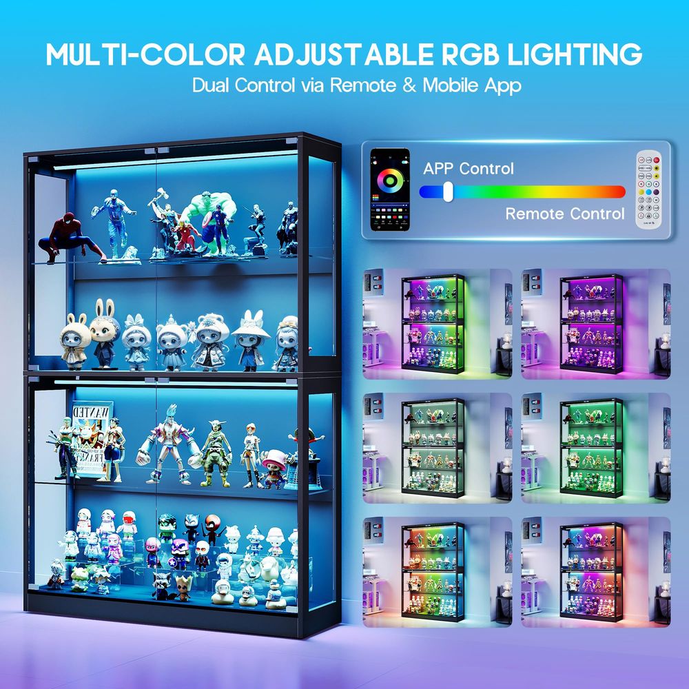 Schrank mit LED-Lichtleisten,  – Lighting & Home Decor Studio Bewertung und Preis