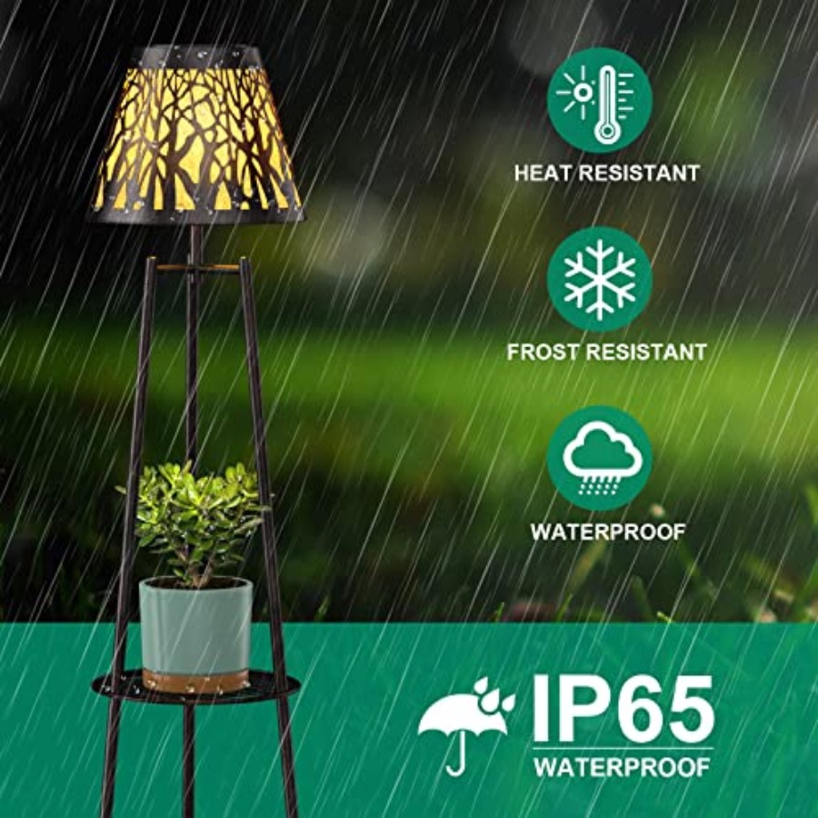 2er-Pack Solar-Bodenleuchte fü – Garden Lighting Decor Bewertung und Preis