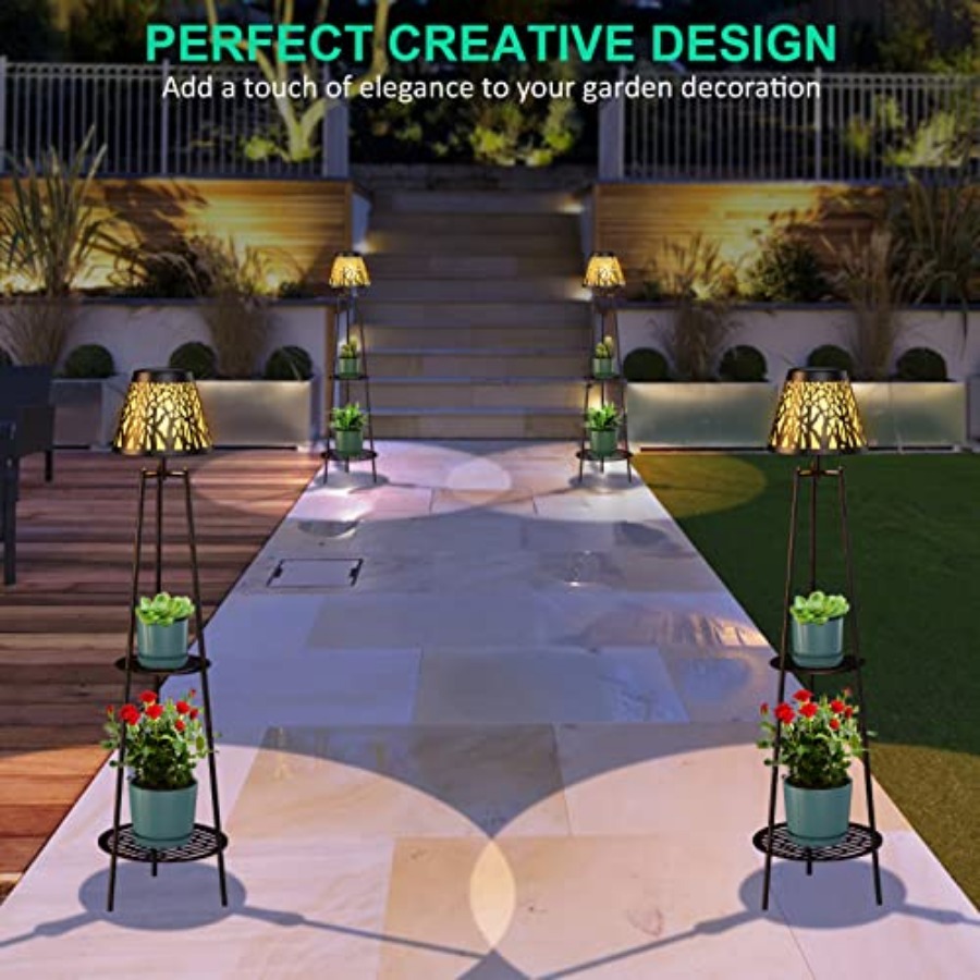 2er-Pack Solar-Bodenleuchte fü – Garden Lighting Decor Bewertung und Preis
