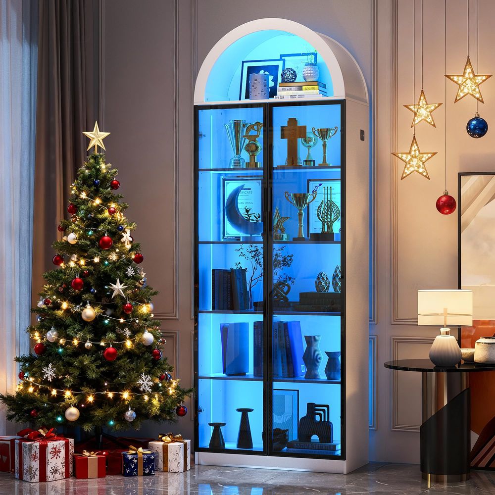 Vitrine mit Türen und verstell – Lighting & Home Decor Studio Bewertung und Preis