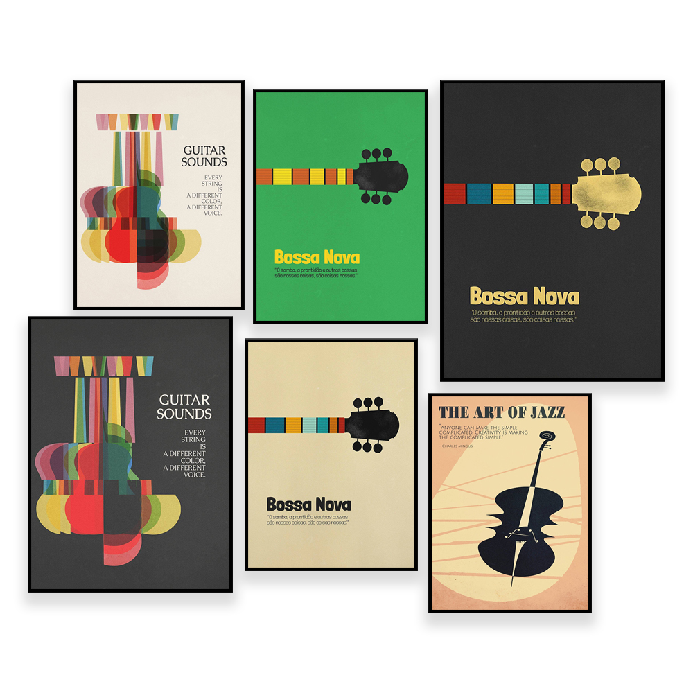 Bossa Nova Poster, Jazz Drucke – Nova Decor & Lighting Vase Glass Brun 26Cm Bewertung und Preis