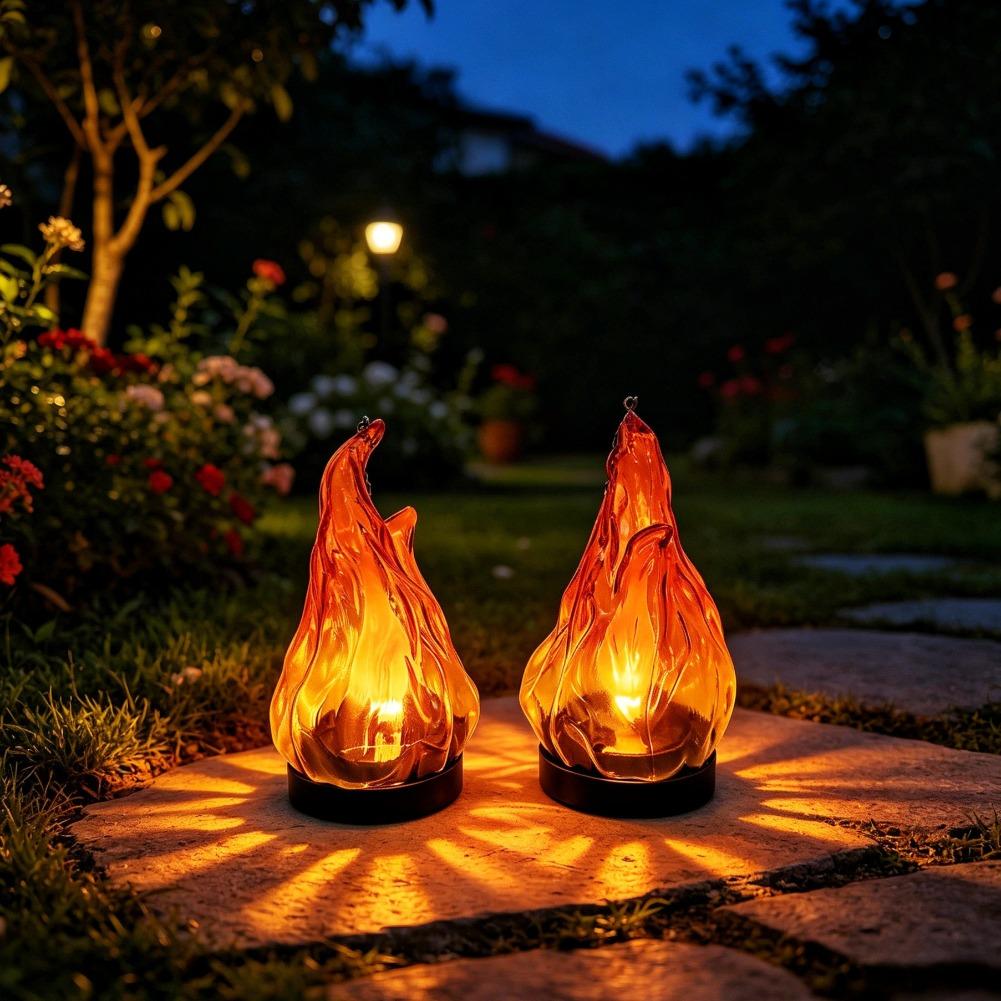 Solar-Flammen-Hängelaterne, IP – Garden Lighting Decor Bewertung und Preis