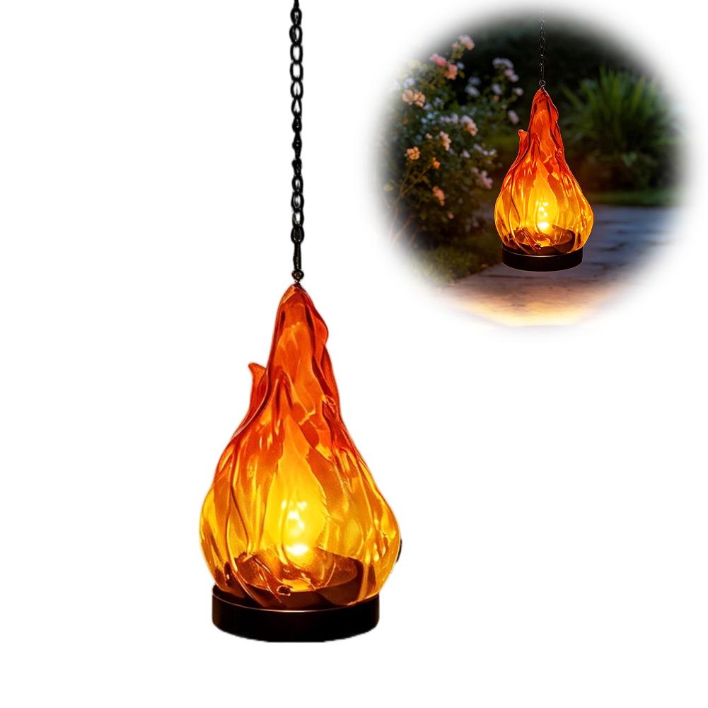 Solar-Flammen-Hängelaterne, IP – Garden Lighting Decor Bewertung und Preis