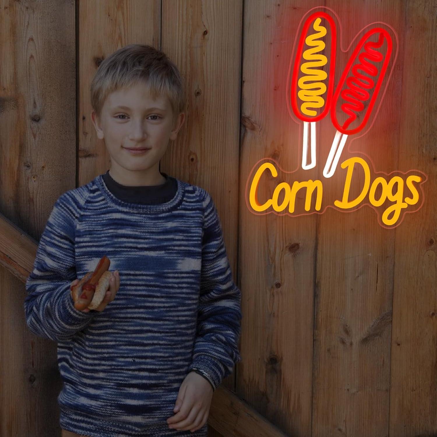 Corn Dog Neon-Schild Snack USB – Lighting Decoration For Wedding Bewertung und Preis